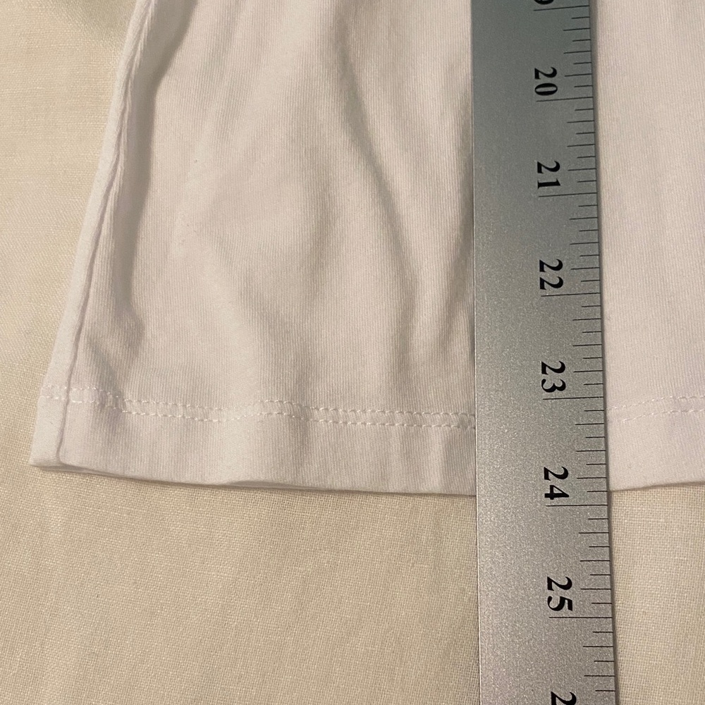 DKNYC White Short Sleeve Puff Top XL - Picture 5 of 5